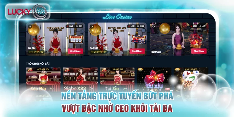 Nền tảng trực tuyến bứt phá vượt bậc nhờ CEO Khôi tài ba