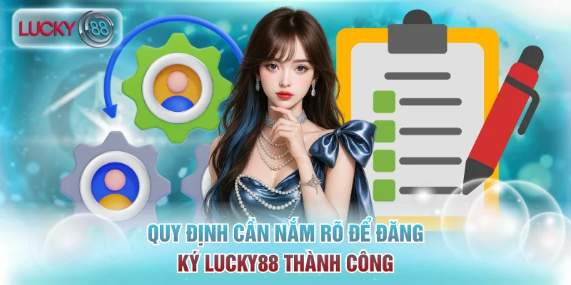 Quy định cần nắm rõ để đăng ký Lucky88 thành công